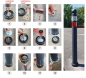 Preview: Flexi-Poller mit Kugel elastisch und anfahrbar, Ø 80 mm